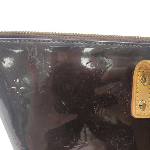Louis Vuitton PM Bellevue Vernis Monogram Handbag in Black Leather - Picture 11 of 12